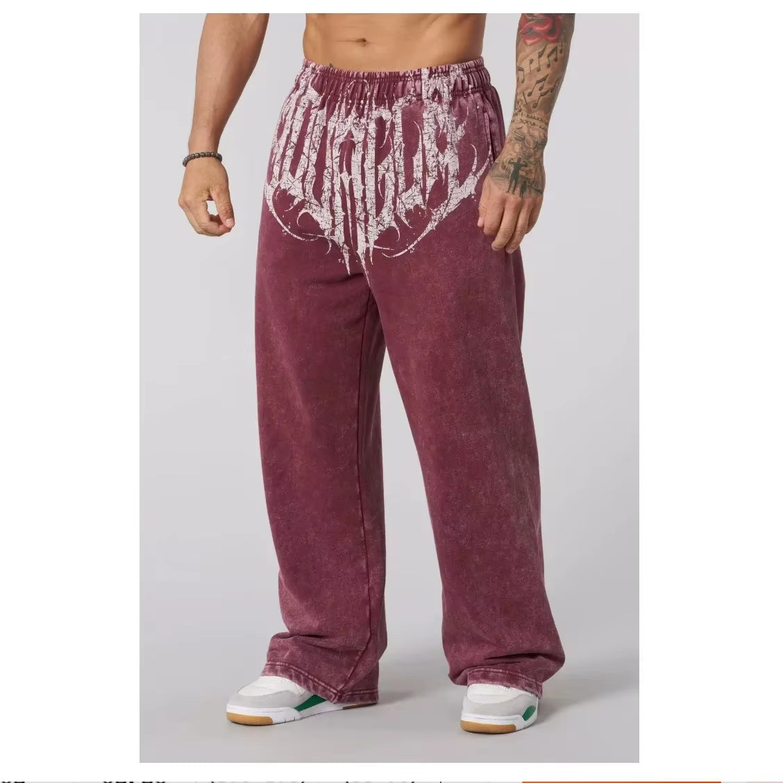New Men's Vintage Streetwear Design Pants