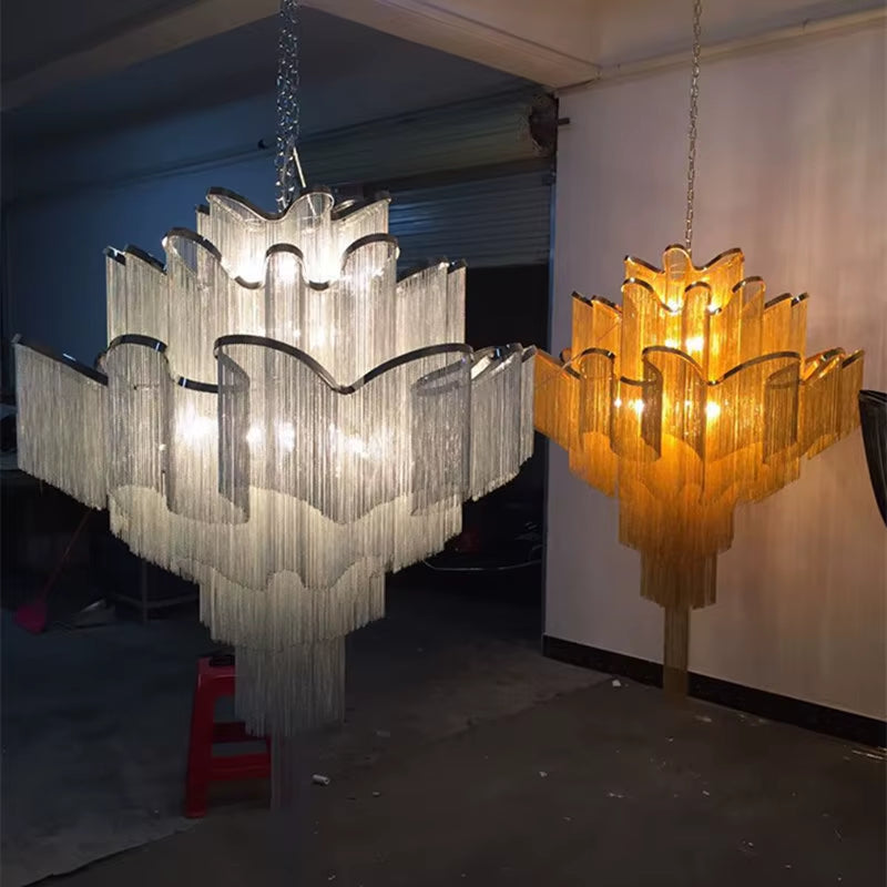 Modern Large home Hotel Chandelier Living Room Pendant Lights
