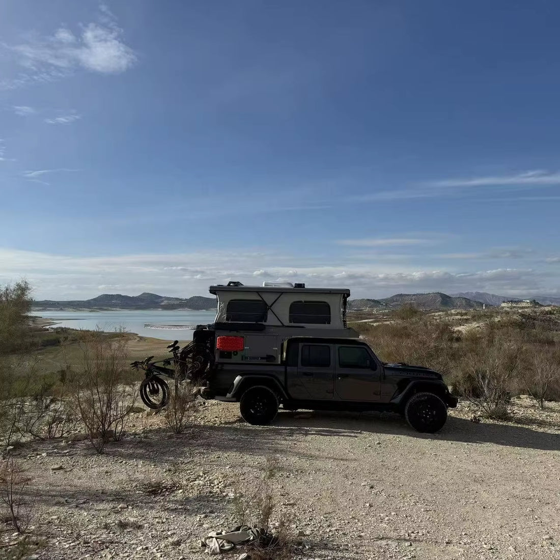 New Pickup Truck-Mounted Slide-In RV Outdoor Adventures & Camping