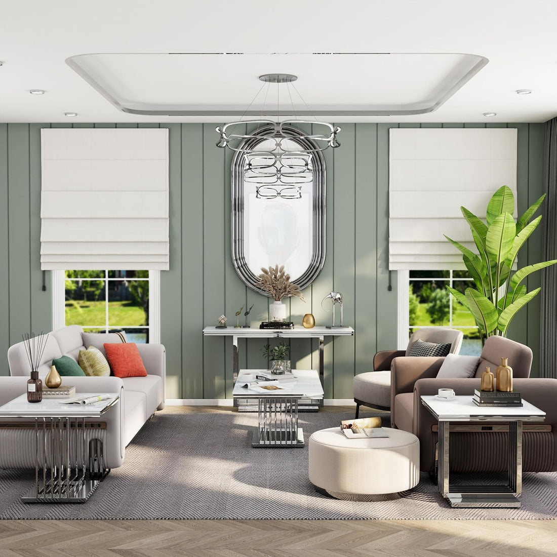 Premium Console Modern Entryway Table Hallway