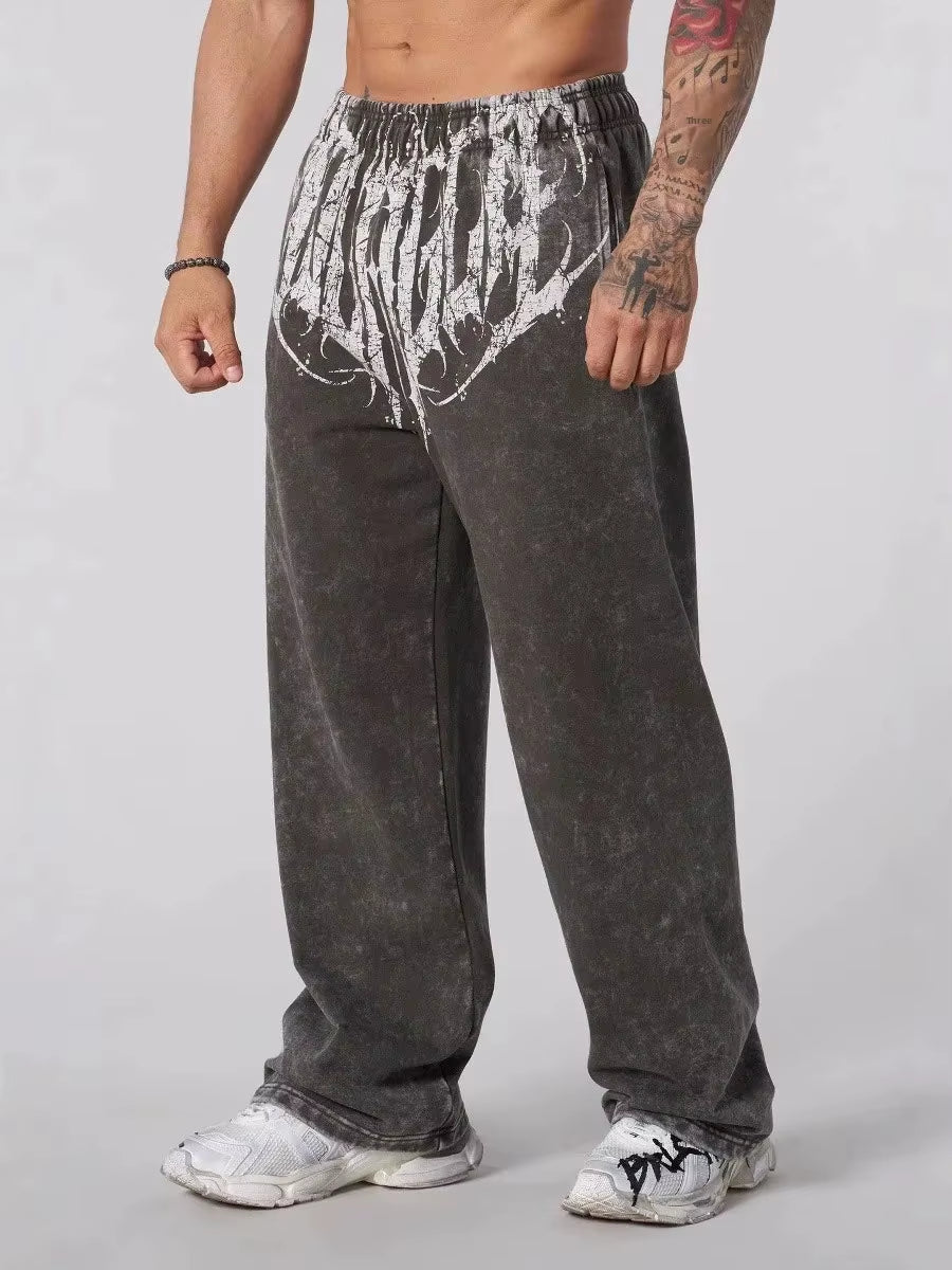 New Men's Vintage Streetwear Design Pants