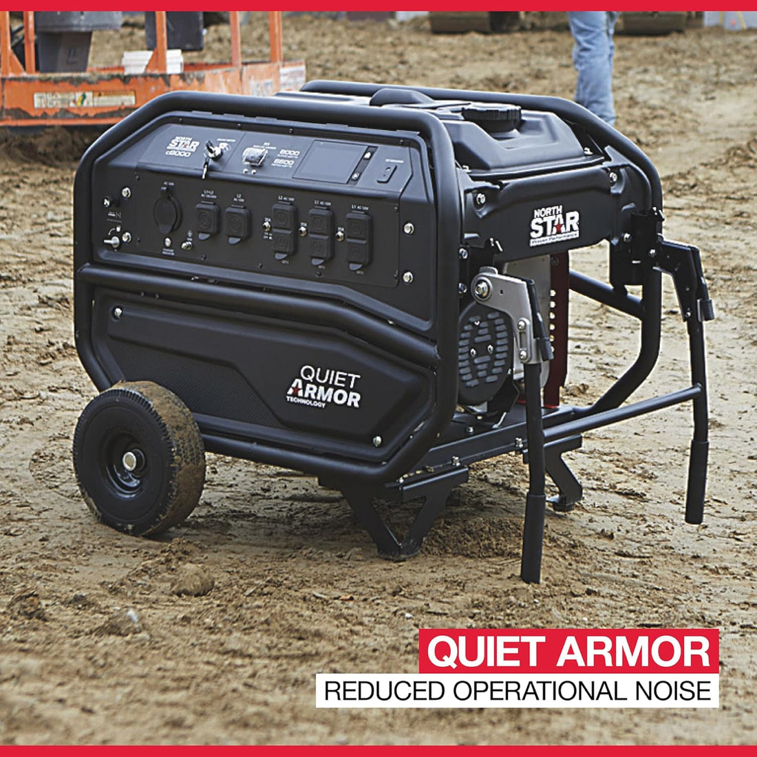 Commercial-Grade EFI Portable Generator with Electric Start