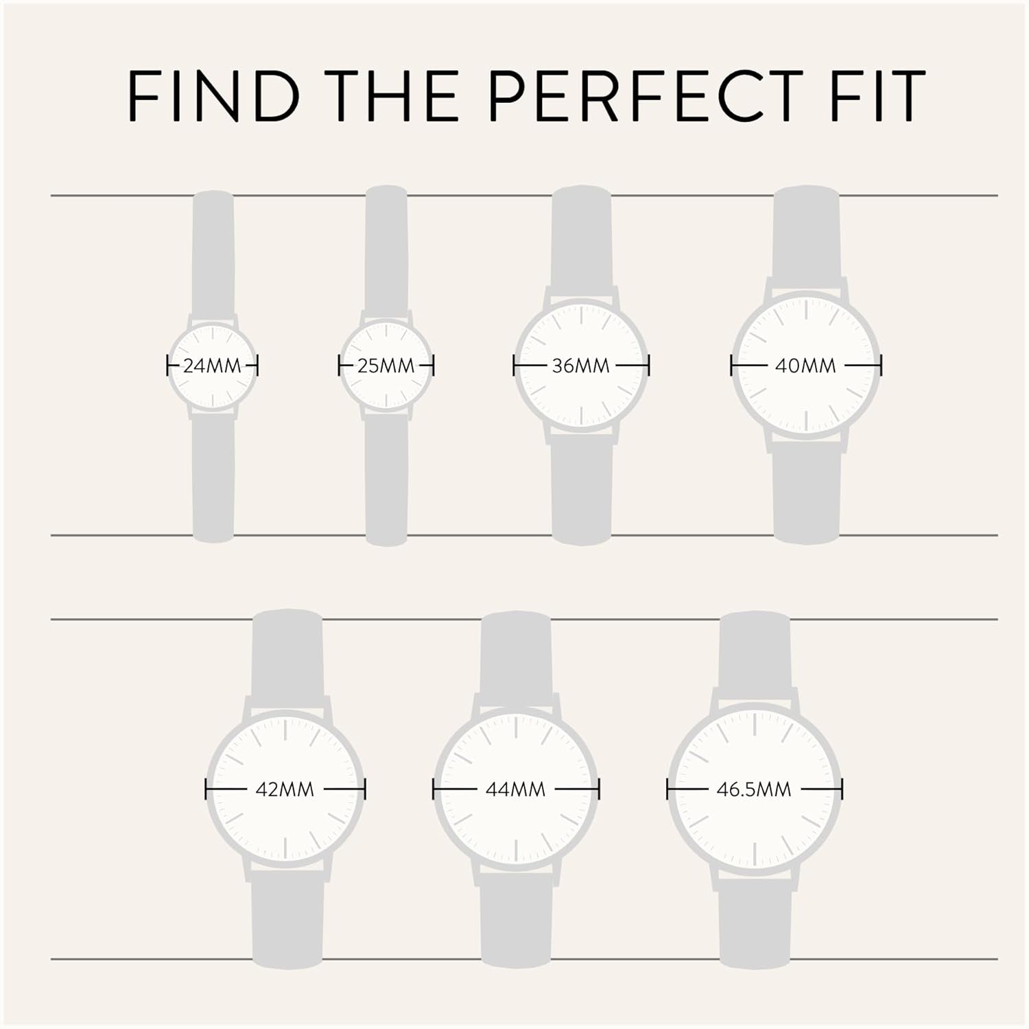 Modern Mens Minimalist Luxe Iso Watch