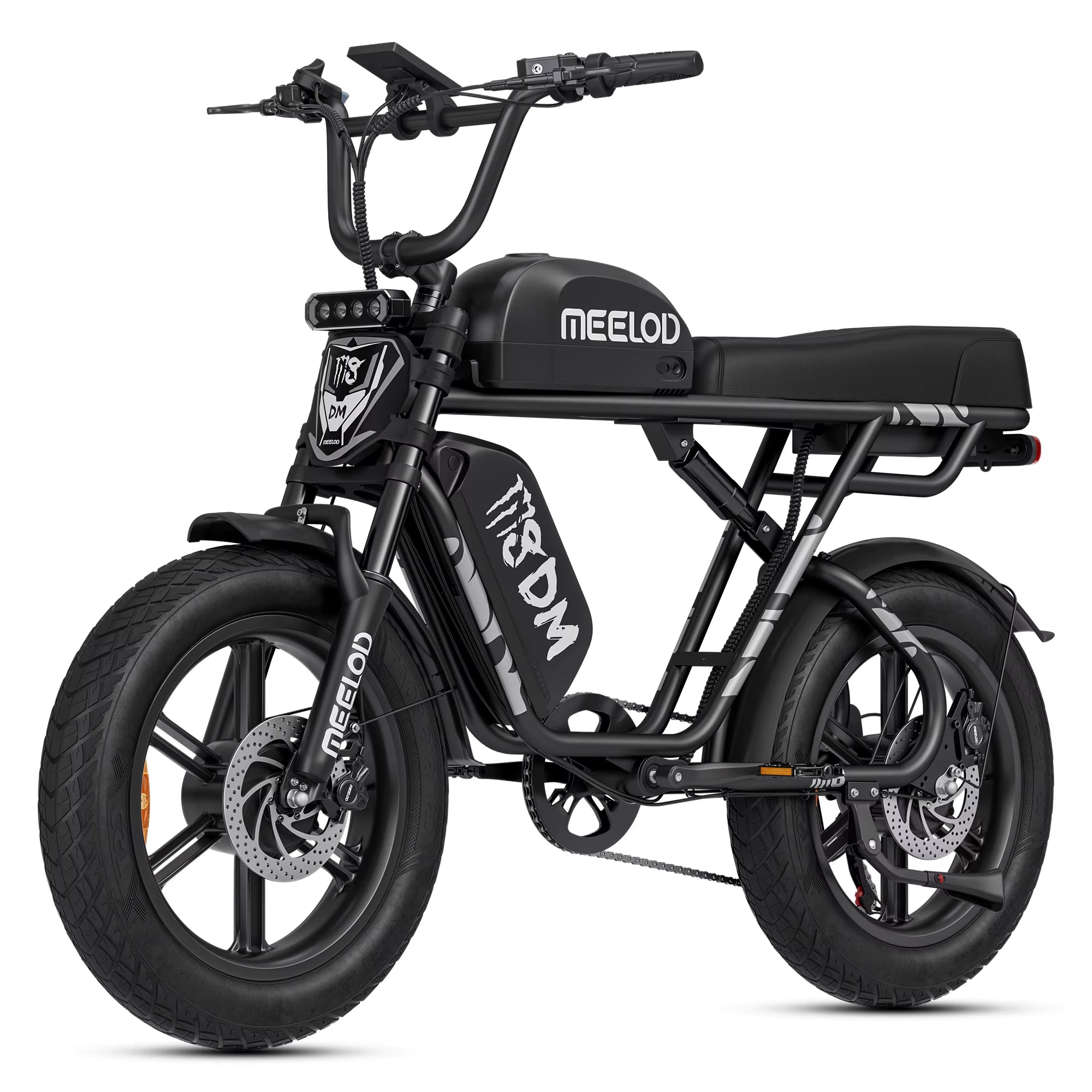 New Ultra Smart Electric Bike,20-Inch Fat Tire E-Mountain Bike