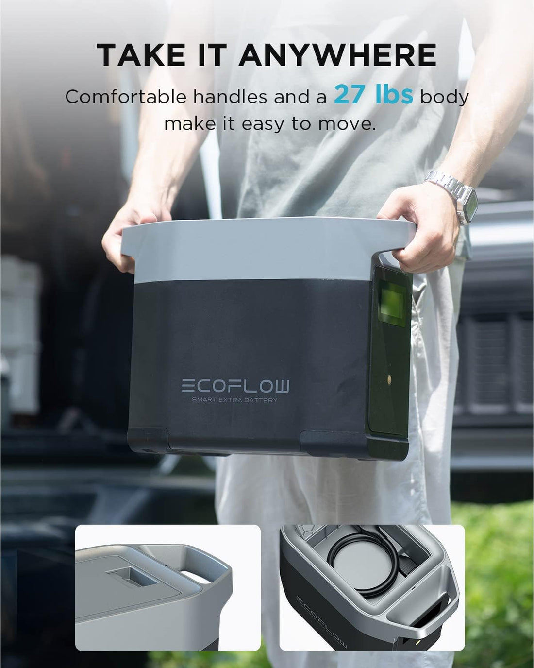 New Smart Extra Battery for Power Station Solar Enabled