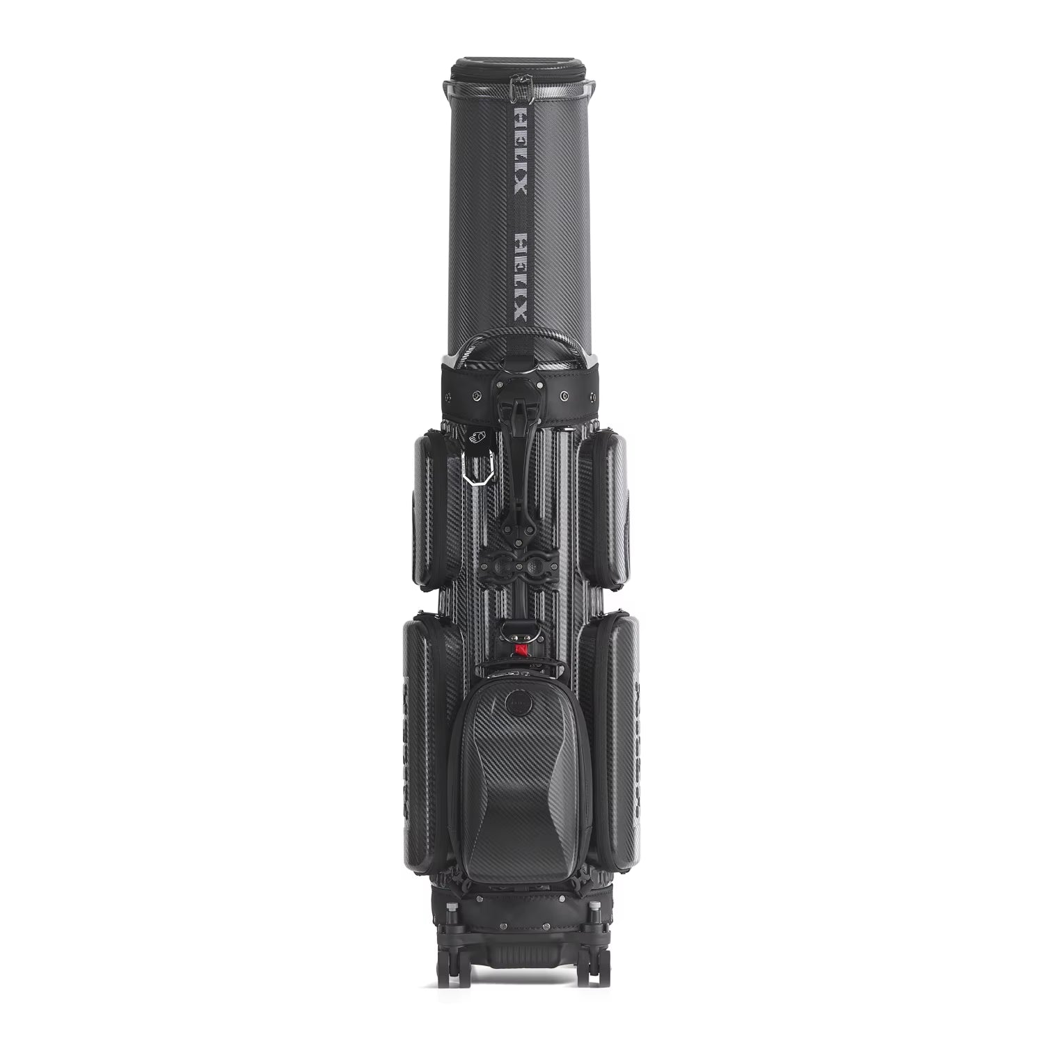 New Air Travel Hardshell Golf Bag with Retractable Protection Top Cover