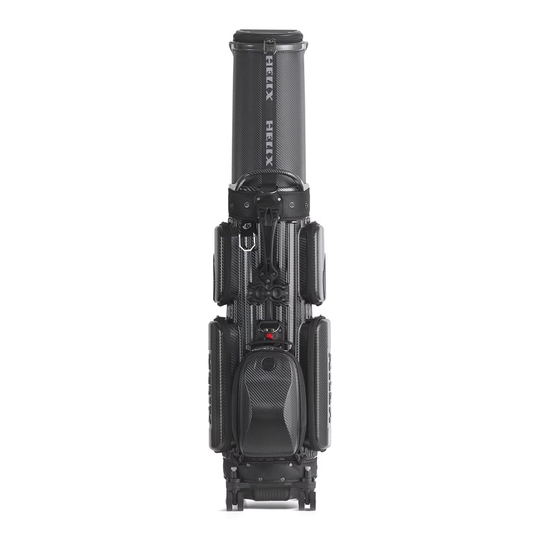 New Air Travel Hardshell Golf Bag with Retractable Protection Top Cover