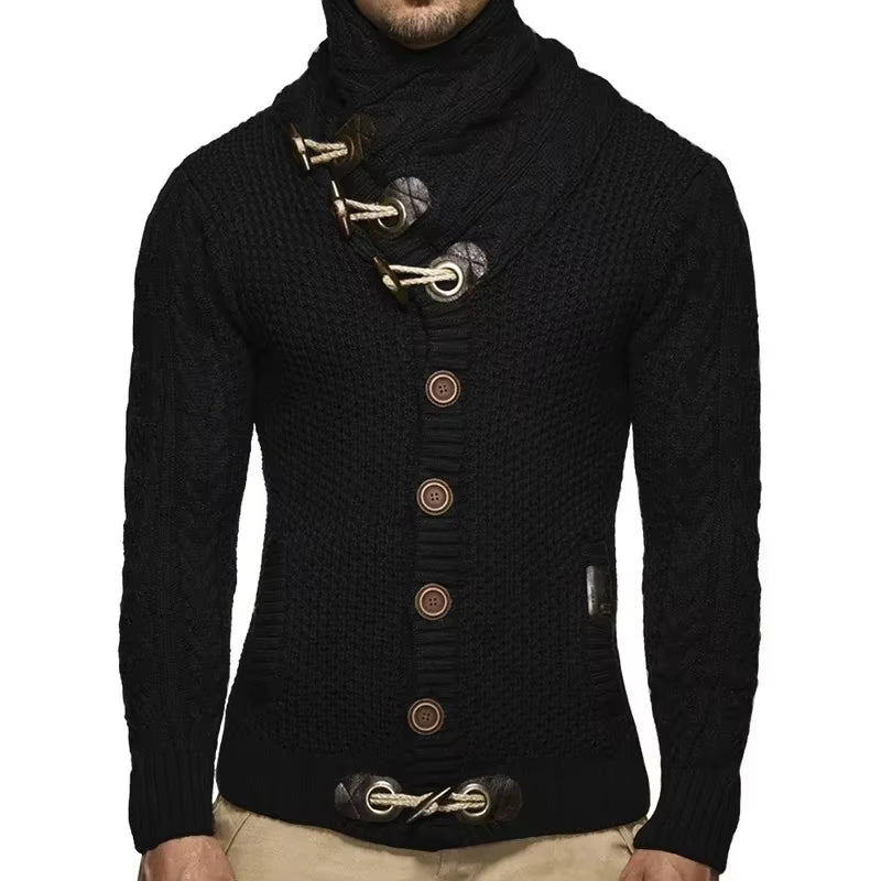 2024ZOGAA Men Sweater Coat Autumn Winter Knitted Cardigans Coats Sweater Men Clothing