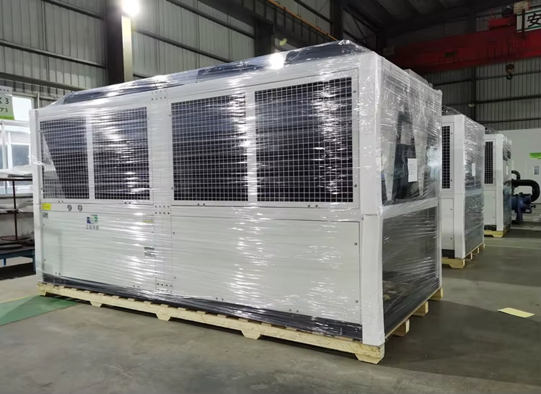 50Tr 100 Ton 200 Ton Air Cooled Screw Water Chiller 150KW 300 KW 500KW 600KW Chiller Cheap Price