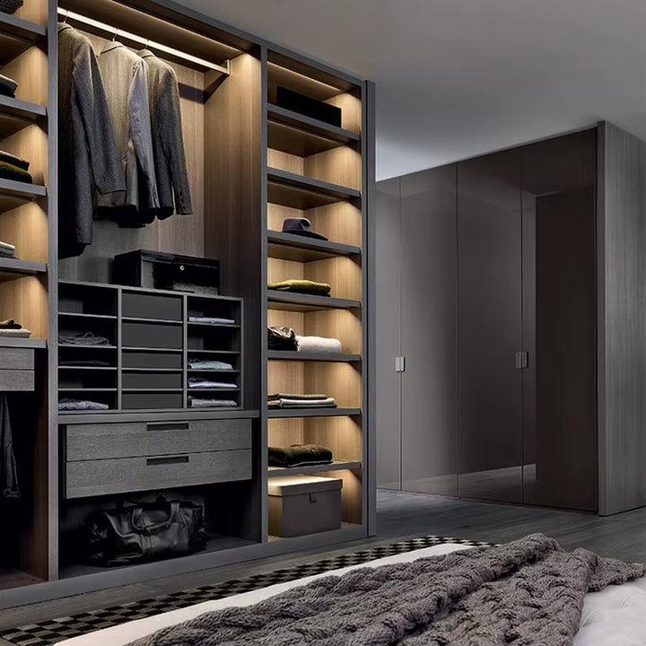 Vermont New Arrival Italian Wardrobe Design Bedroom Men Wardrobe Designs Wall in Closet