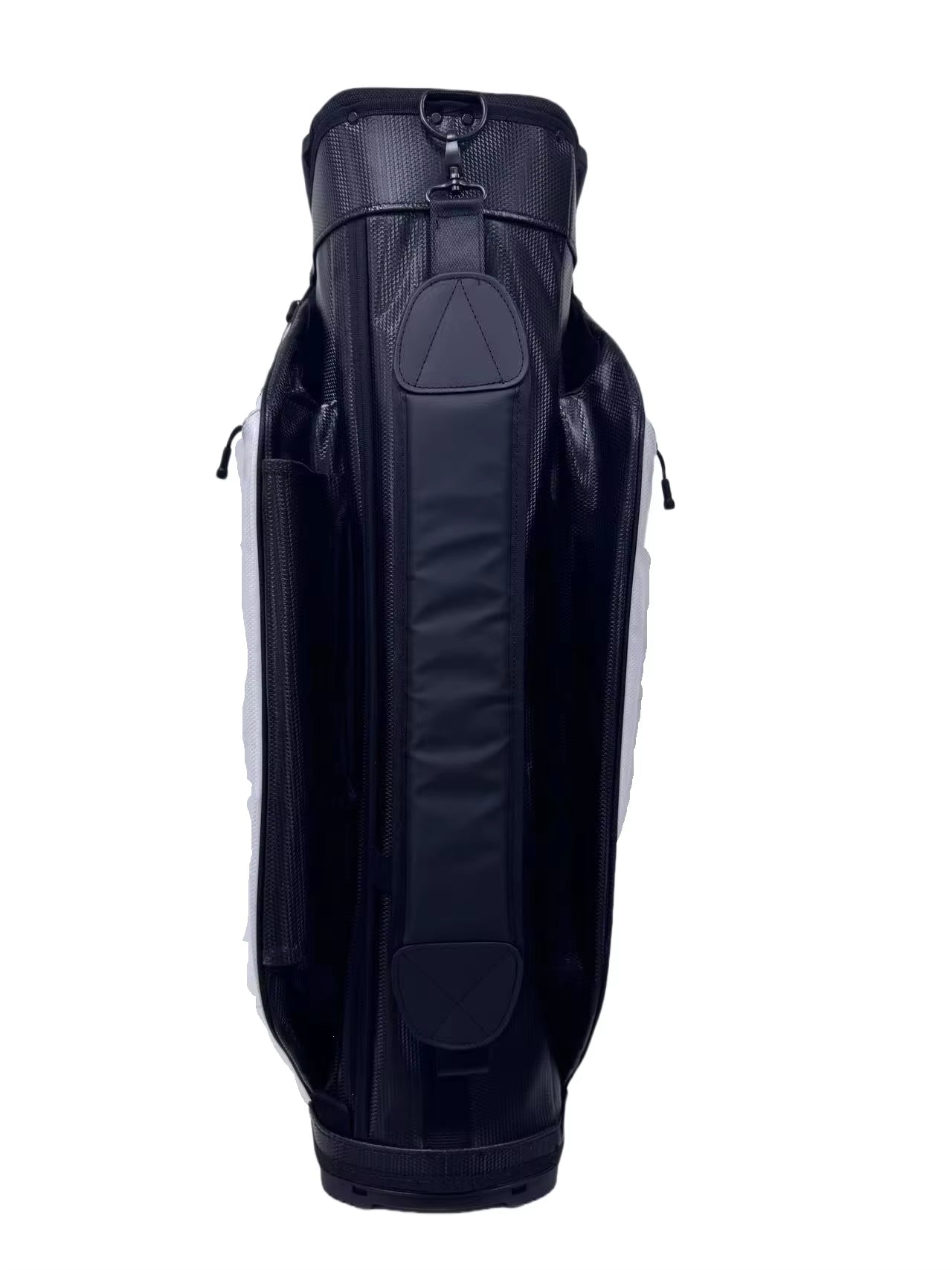 New Lightweight Waterproof PU Leather Golf Bag with 15-Way Divider