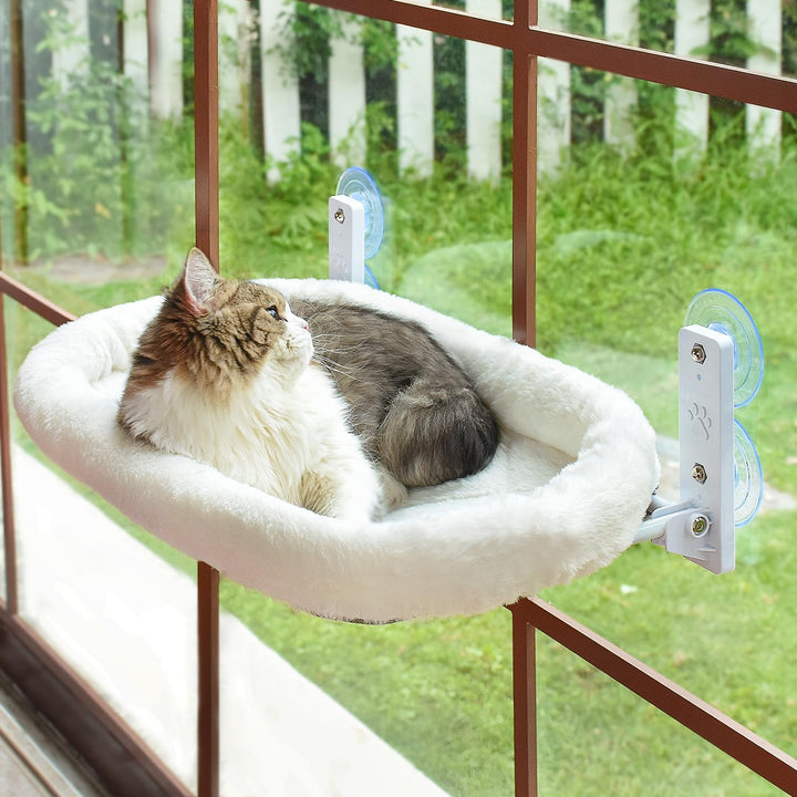Modern Cordless Cat Window Perch Indoor Cat Bed