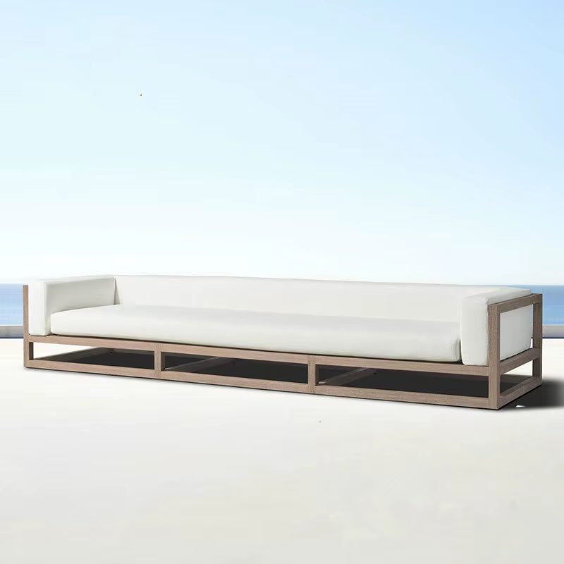 Outdoor Sofa Outdoor Aluminum Alloy Software Single Double Sofa Combination Villa Garden Leisure Sofa Family Furniture Set