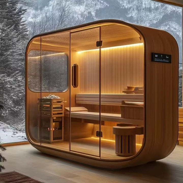 Premium Outdoor Infrared Sauna Heats Modular Sauna