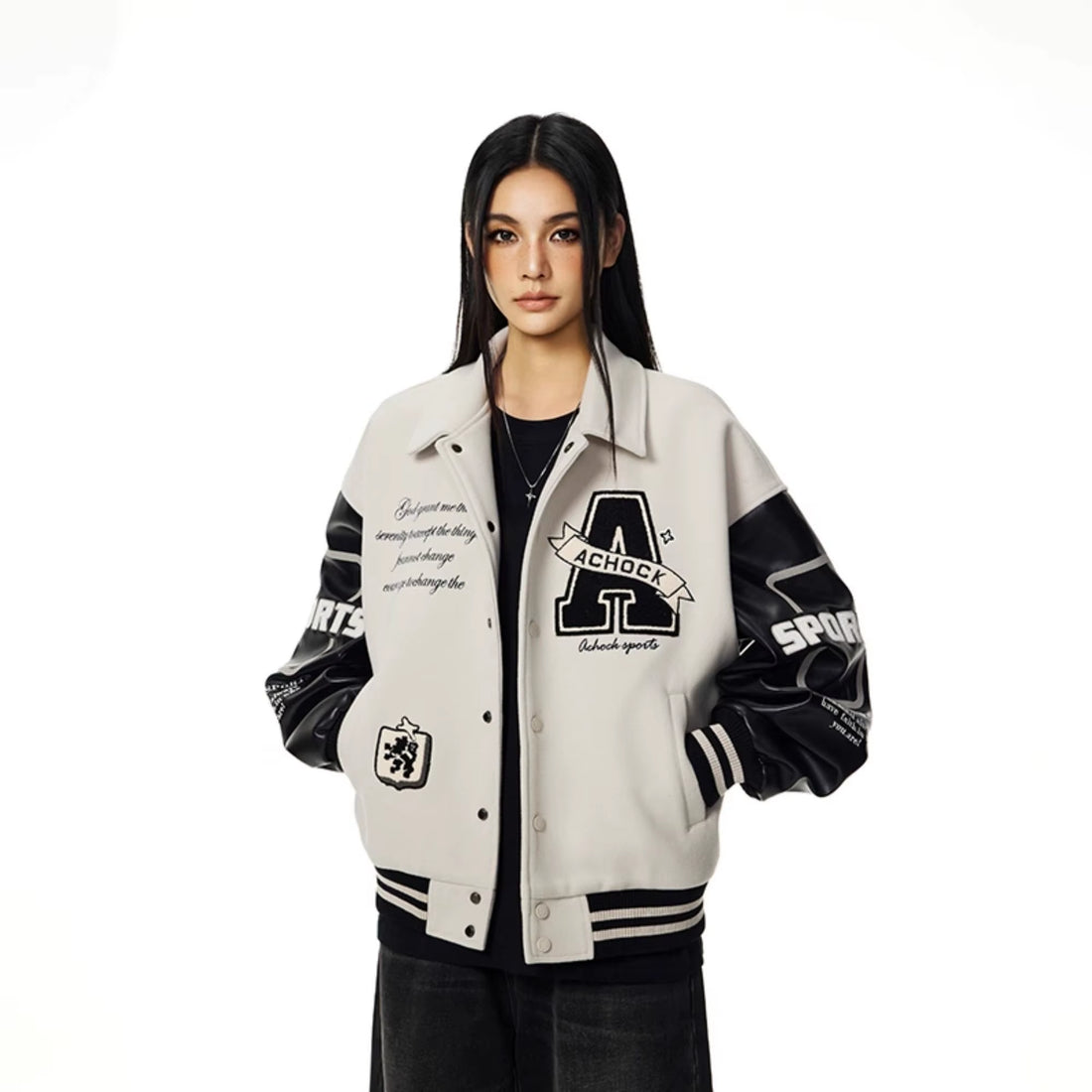 New Trendy Vintage Jacket Mens Streetwear