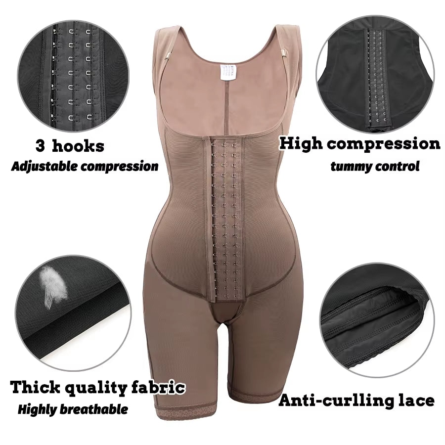 New Women Shapewear Bodysuit – Seamless BBL & Abdomen Control