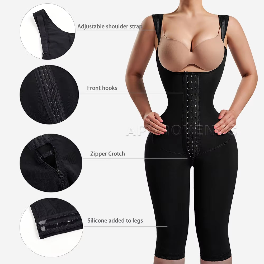 Premium Women Long-Pants Full Body Shapewear Bodysuit