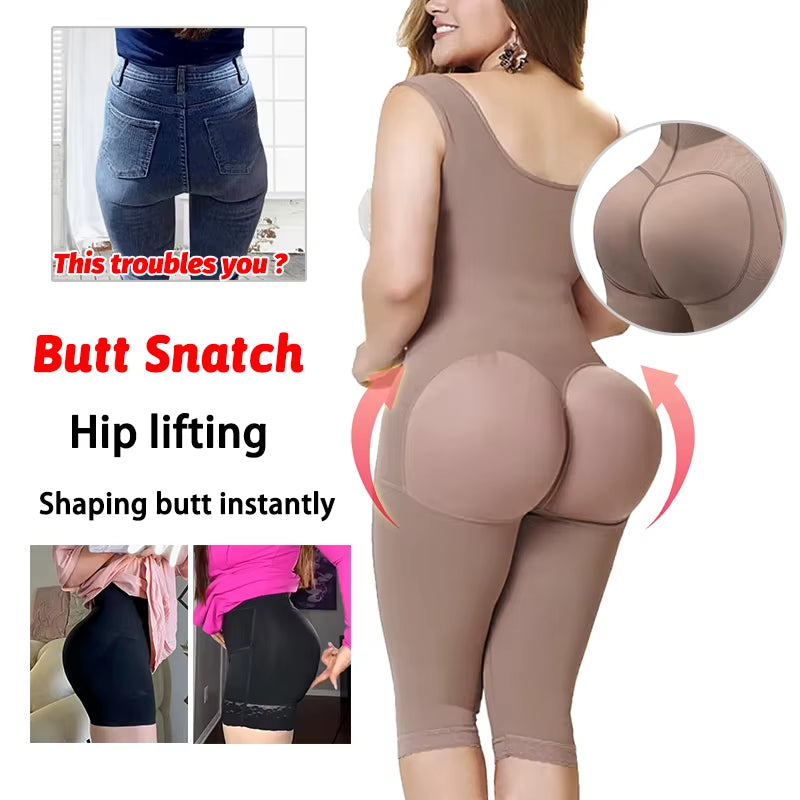 New Women Shapewear Bodysuit – Seamless BBL & Abdomen Control