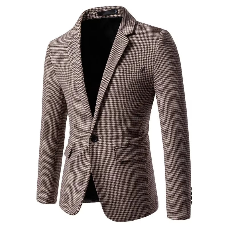 Modern Mens Casual Business Blazer Jacket 