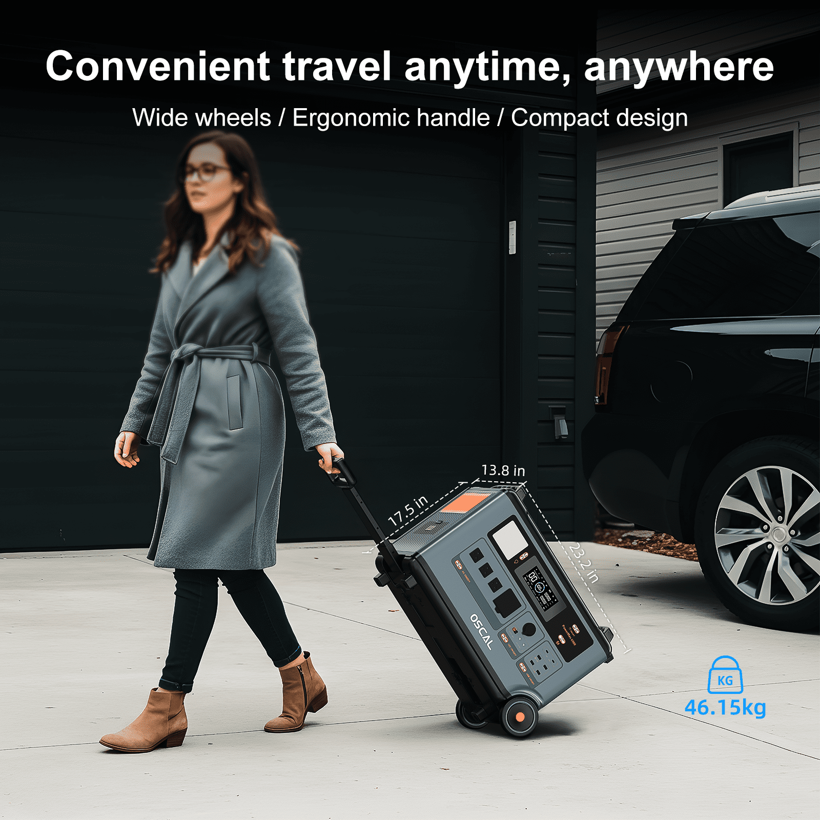 Premium Powermax 6000 Solar Generator with 3/400 Solar Panels 