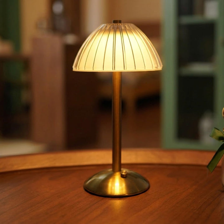 Diamond Crystal LED Table Lamp – Luxury Rechargeable Bedside Lighting