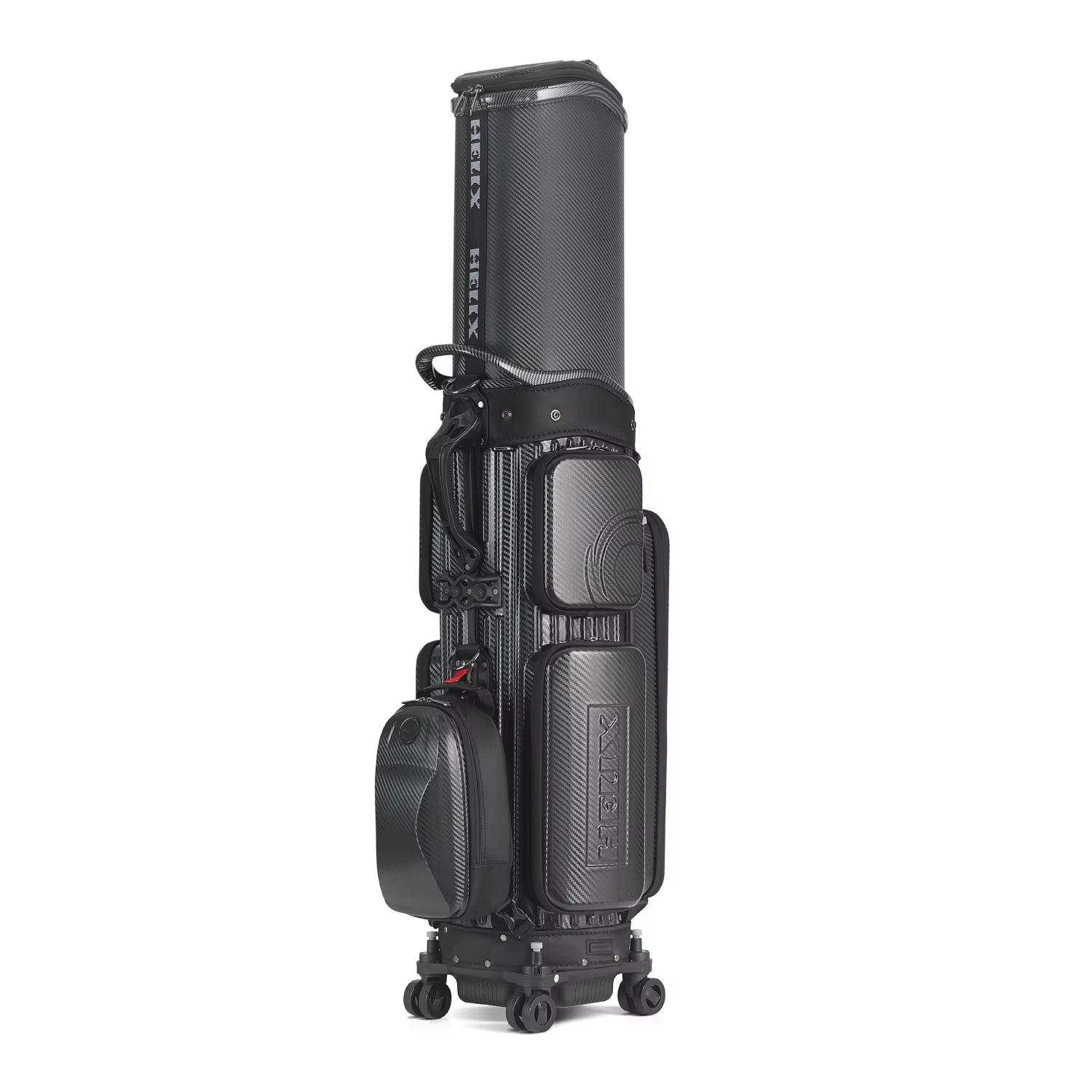 New Air Travel Hardshell Golf Bag with Retractable Protection Top Cover
