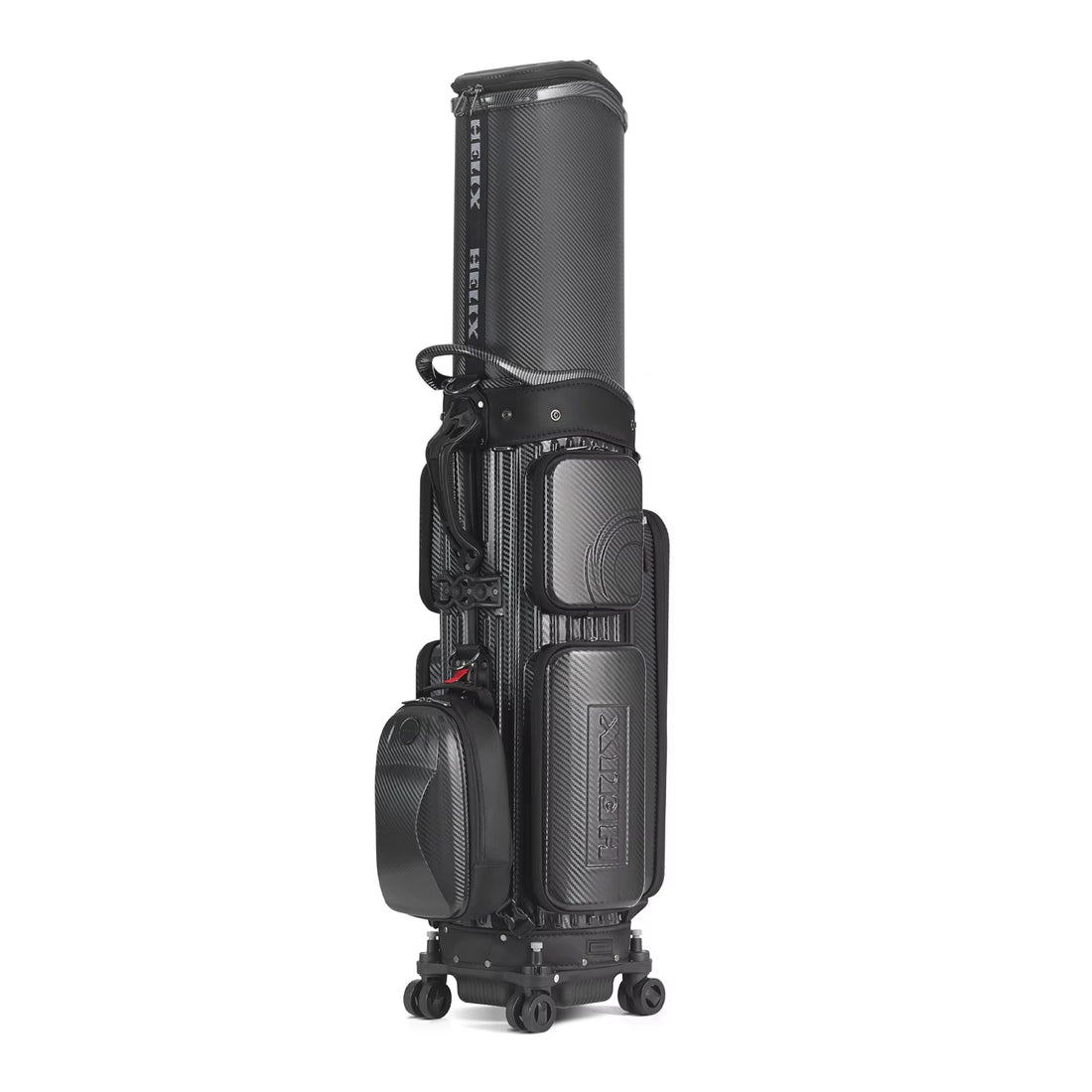 New Air Travel Hardshell Golf Bag with Retractable Protection Top Cover