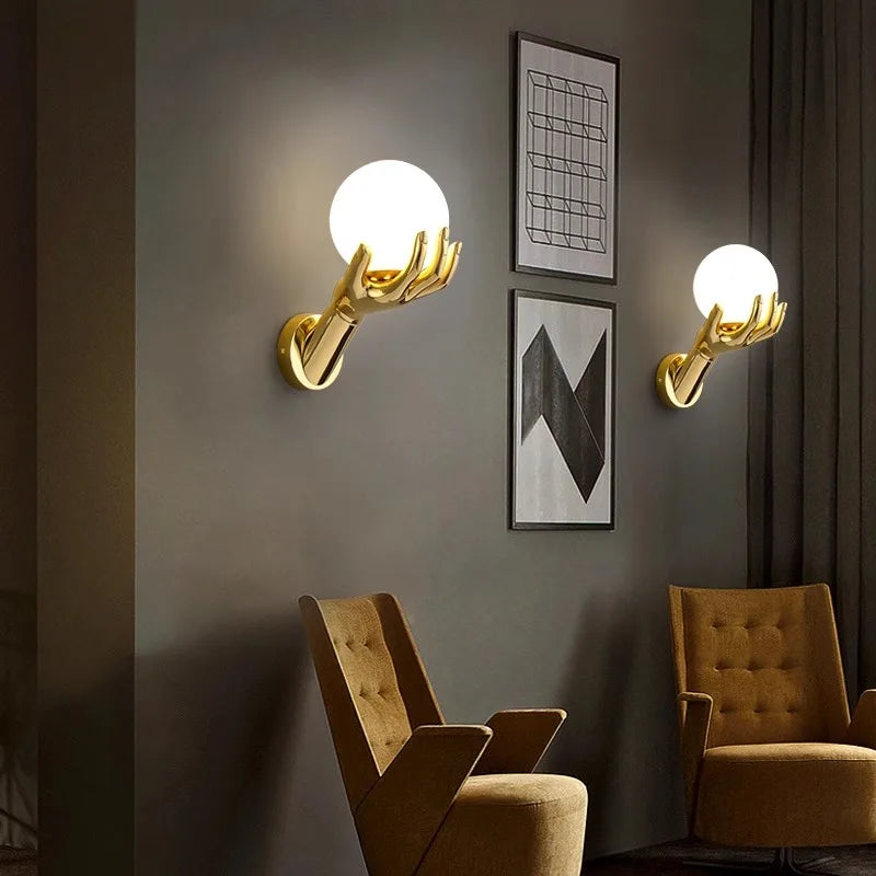 Indoor LED Wall Lamp Creative Decoration Bedside Wall Lights