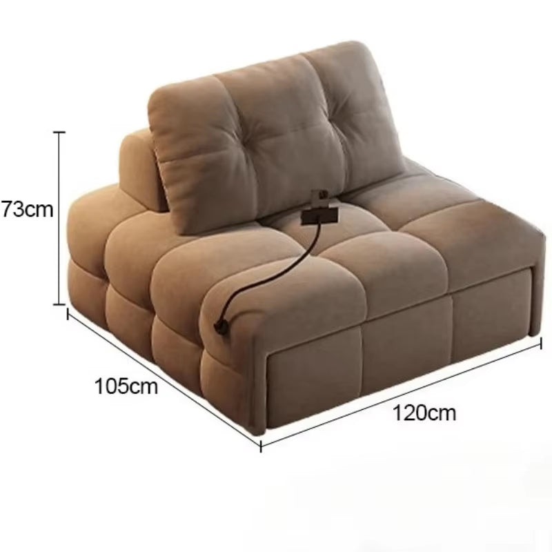 New L Shaped Sectional Bed Sofa Living Room
