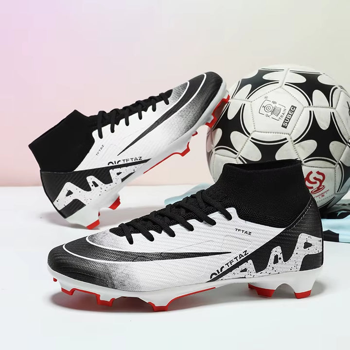 Professional Society Football Boot for Men Outdoor Sports New Grass Training Turf Soccer Shoes Fast Football Sneakers for Men