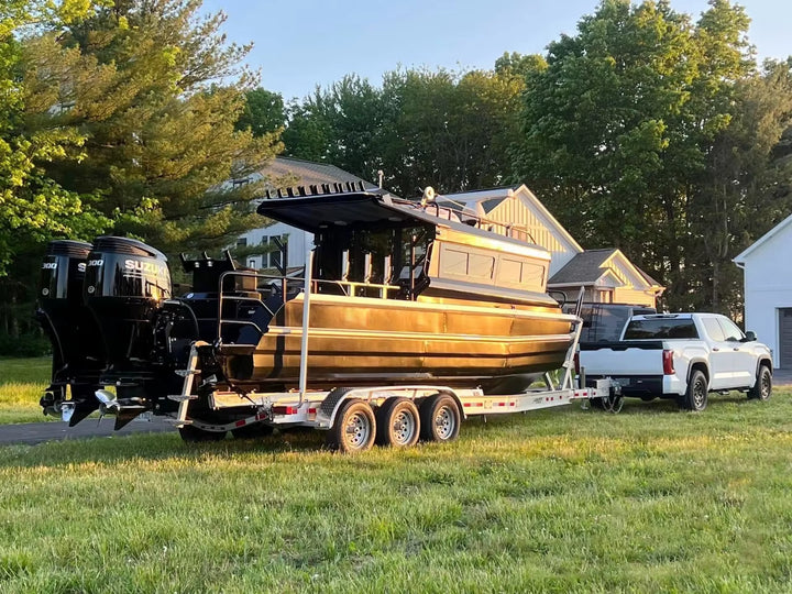 New CE Certified 30Ft 9M Aluminum Fishing Boats Sport Yacht 