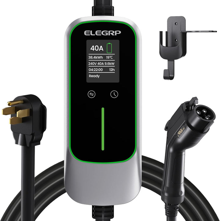 Level 2 EV Charger for Home, ETL Certified, PBE & LCD Technology