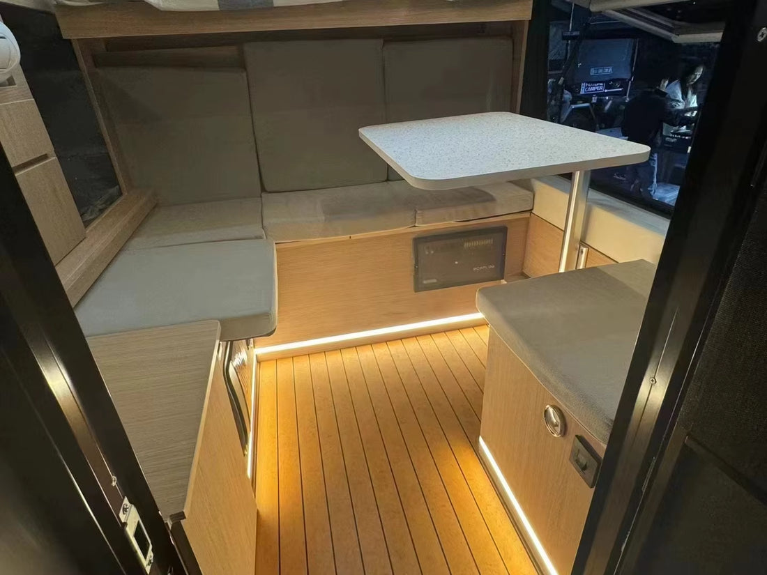 Vintage Off-Road Caravan, Australian-Style Pickup Truck Camper