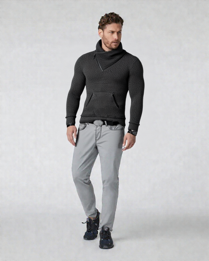New Mens Sweater Casual Design Pullover