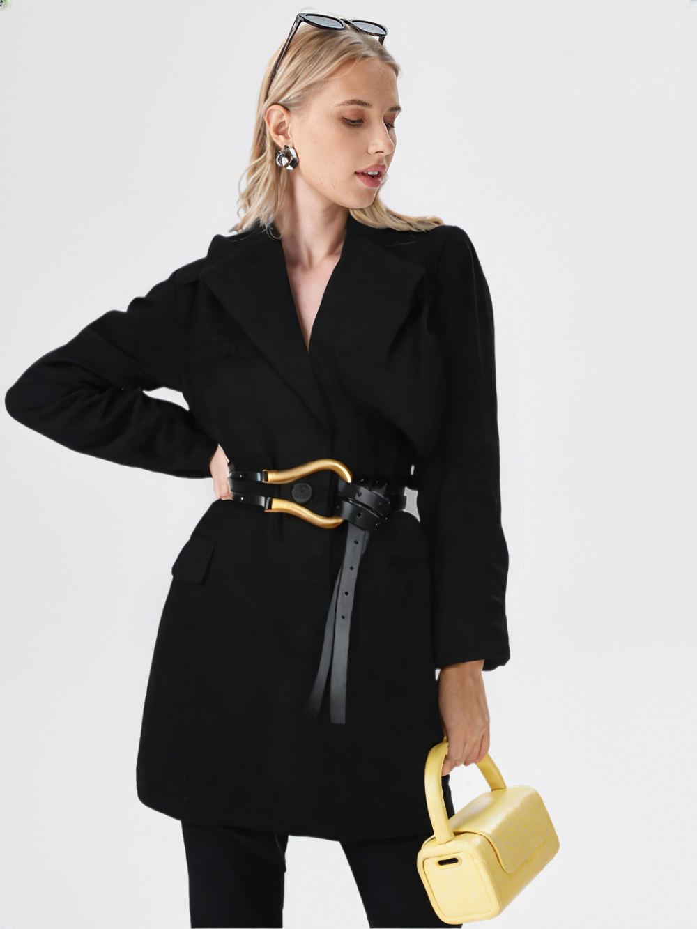 Luxury Women Buckle Decoration Belt, Fashion, Versatile Horseshoe , Suit with Dress, Shirt