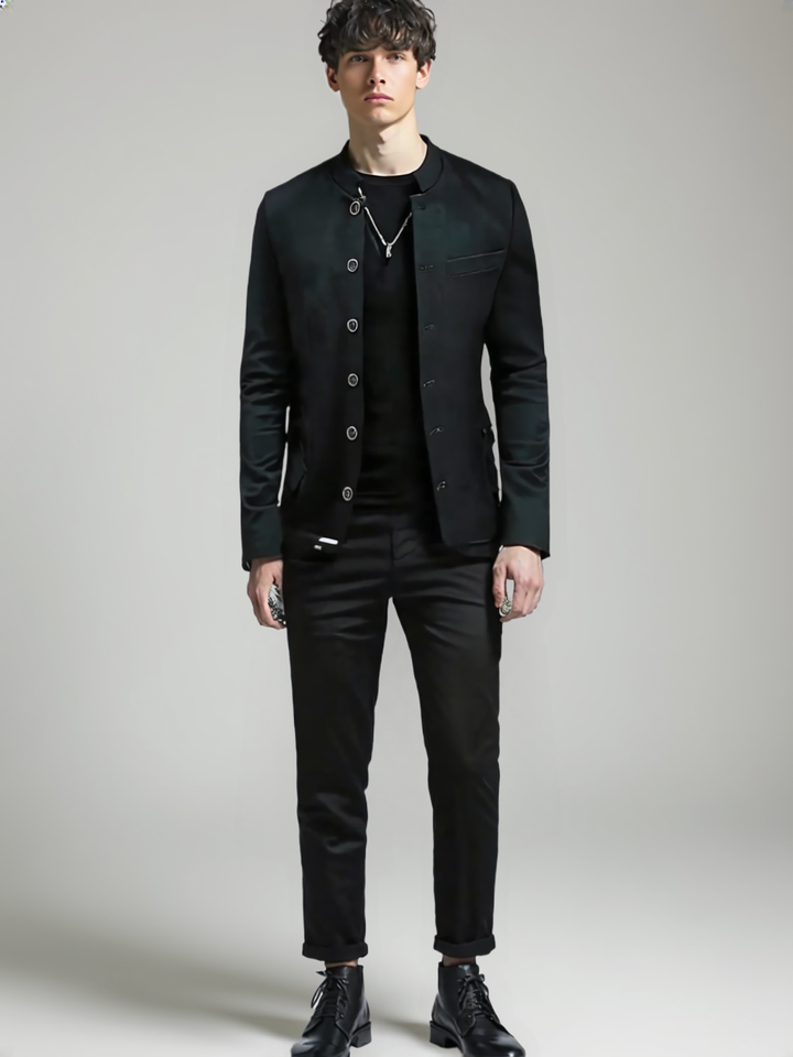 New Modern Mens Spring Stylish Casual Blazer Jacket 