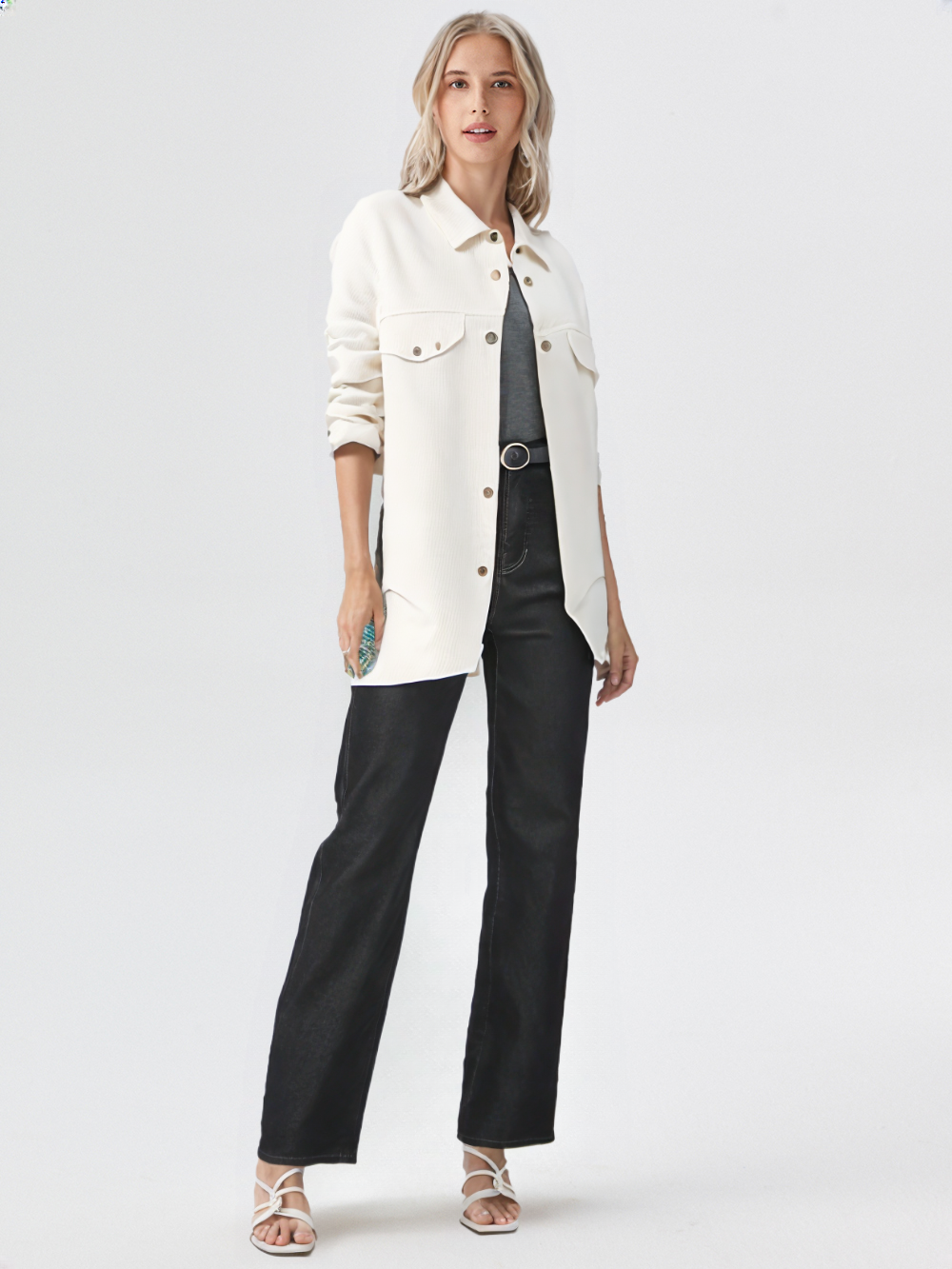 New Premium Cotton Women Casual Shirt 