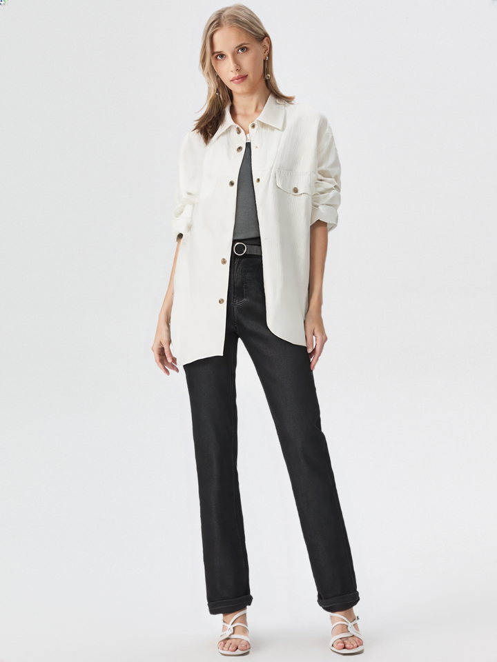 New Premium Cotton Women Casual Shirt 