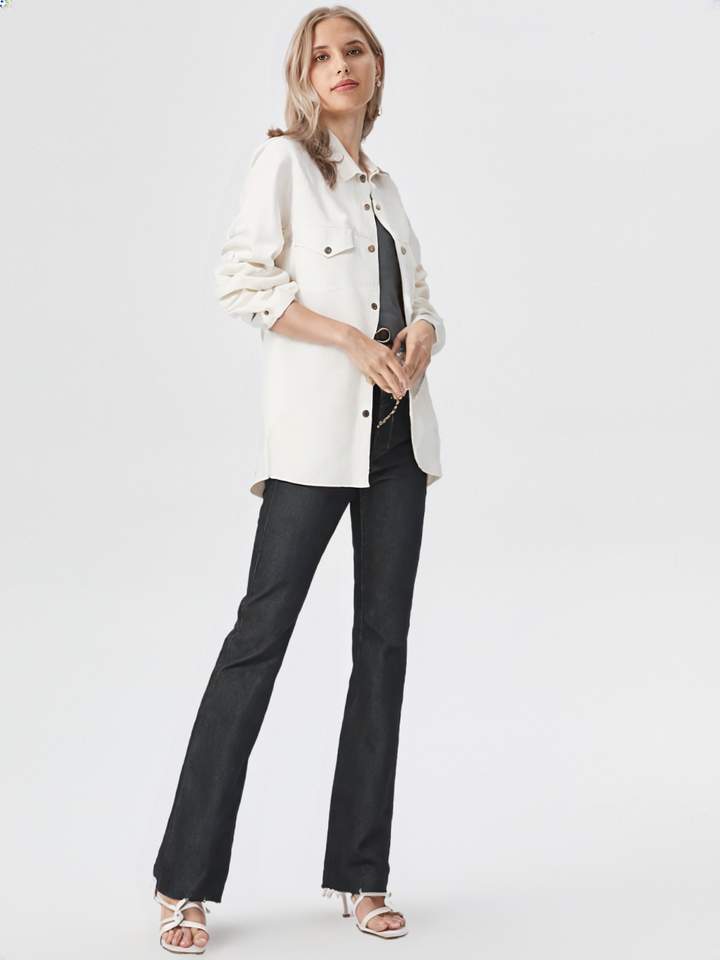 New Premium Cotton Women Casual Shirt 