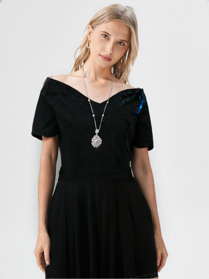 Luxury Zirconia Necklace for Women Jewelry Set