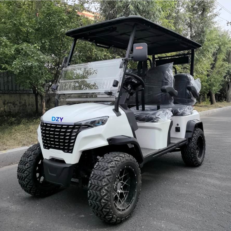 New Customized Off-Road  Electric Golf Cart with Battery 