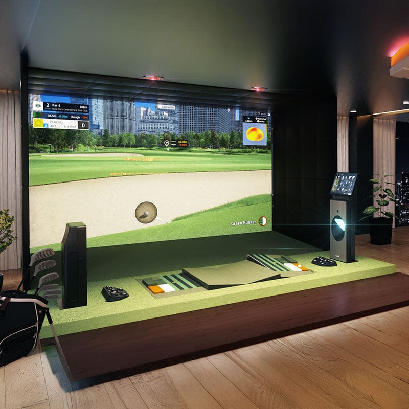 Premium 3D Golf Simulator for Home  Swing Analyzer with Launch Monitor Included