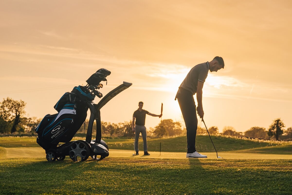 NEW Golf X10 Smart Electric Cart with Remote Control and Accessories