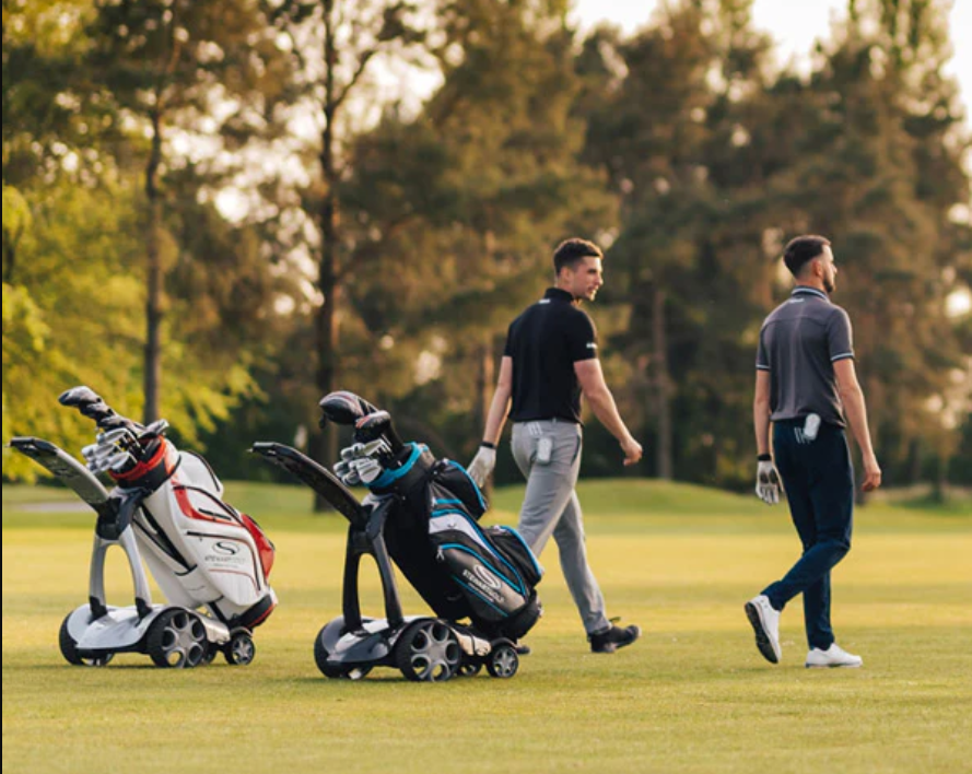 NEW Golf X10 Smart Electric Cart with Remote Control and Accessories