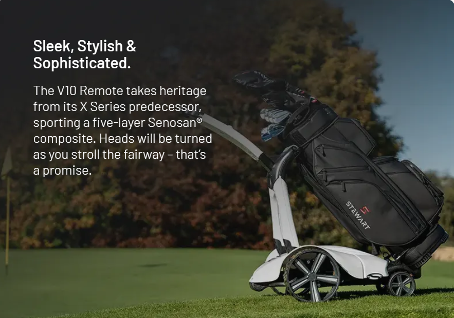 NEW Golf X10 Smart Electric Cart with Remote Control and Accessories