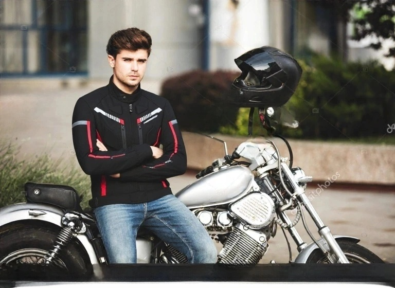 New Waterproof Motorcycle Mens Racing Jacket