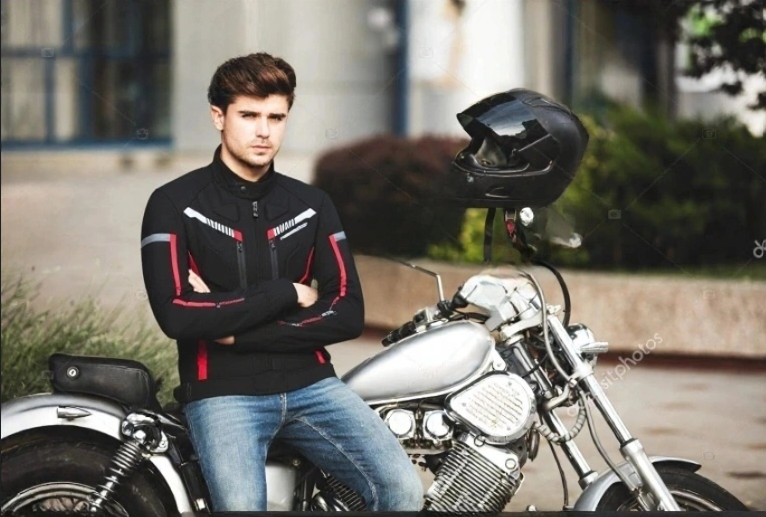 New Waterproof Motorcycle Mens Racing Jacket