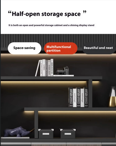 Luxury Home Decor Office Dressing Table with Cabinet