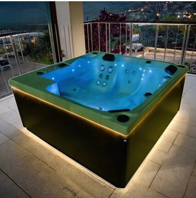 New Party Hot Tub with 48 Jets - Outdoor Jacuzzi-Style Massage Spa