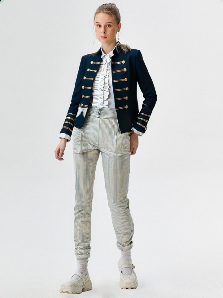 New British Style Woman Jacket Blazer 